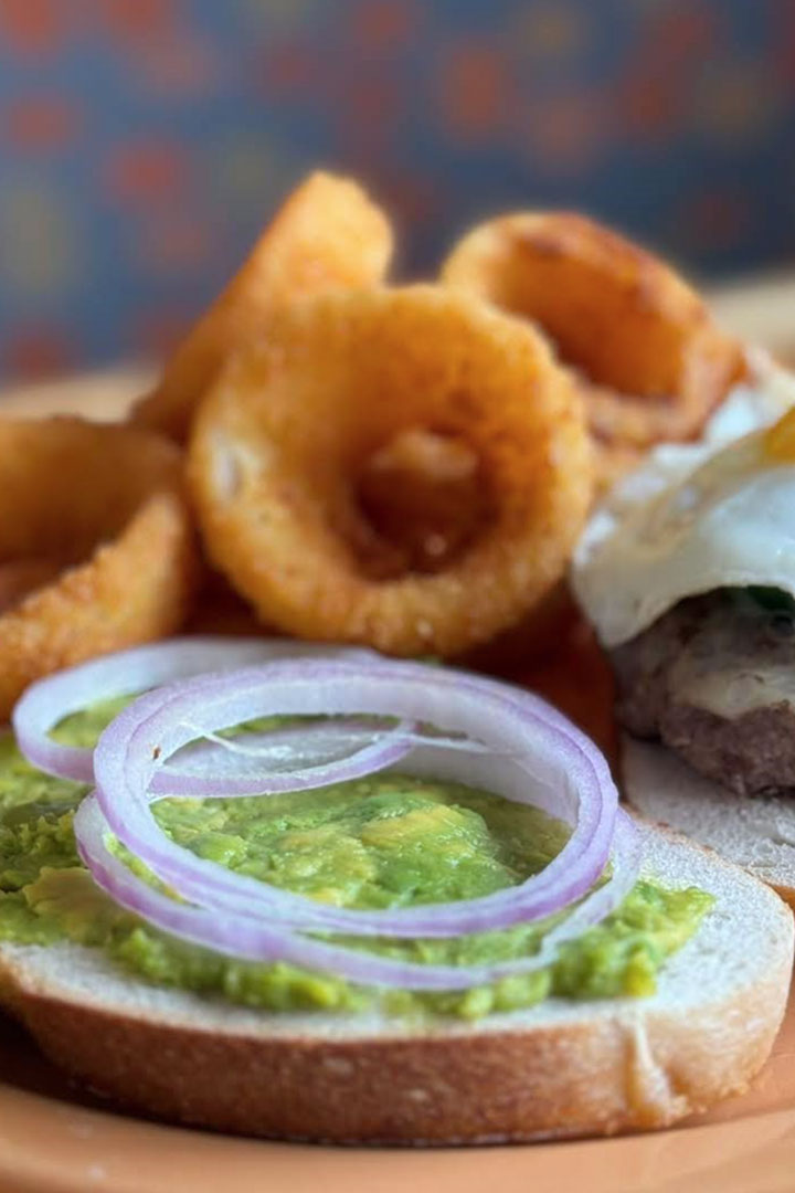 Onion Rings Sandwhich