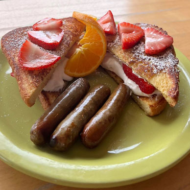 Strawberry Cheesecake French Toast