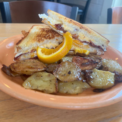 Sunrise Grilled Cheese